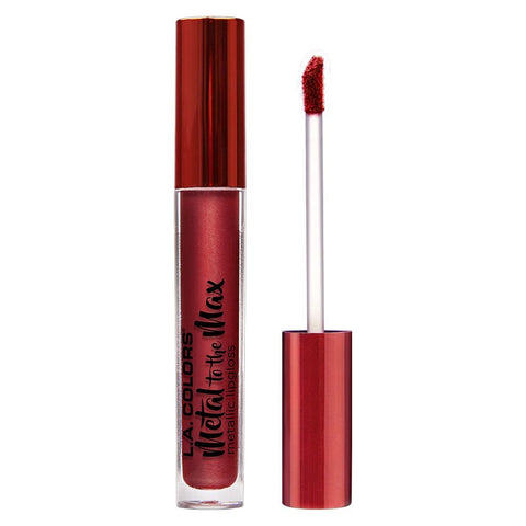 L.A. COLORS - Metal to the Max Lip Gloss, Brilliant