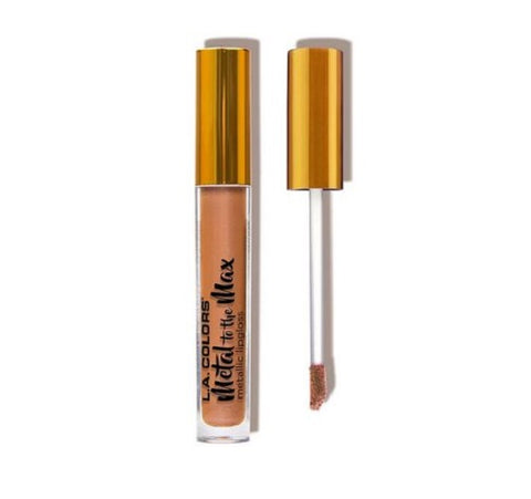 L.A. COLORS - Metal to the Max Lip Gloss, Lumi