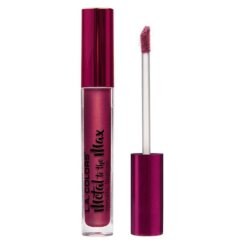 L.A. COLORS - Metal to the Max Lip Gloss, Splendor