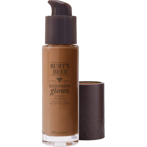 BURT'S BEES - Goodness Glows Liquid Foundation, Chestnut