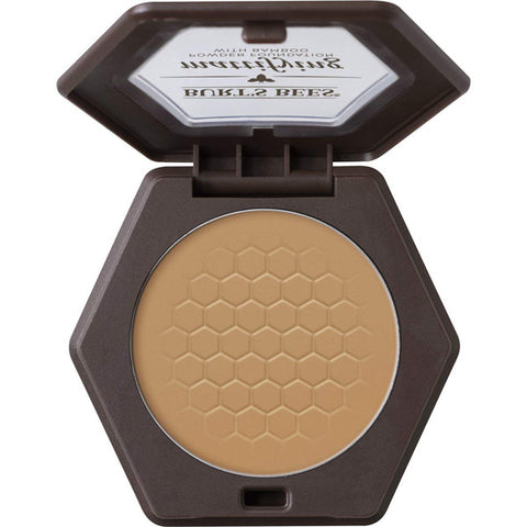 BURT'S BEES - 100% Natural Mattifying Powder Foundation, Almond