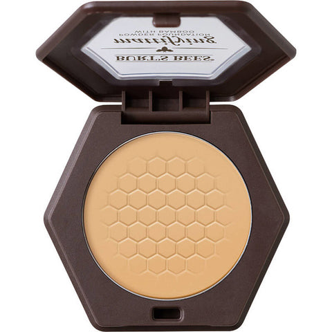 BURT'S BEES - 100% Natural Mattifying Powder Foundation, Bamboo