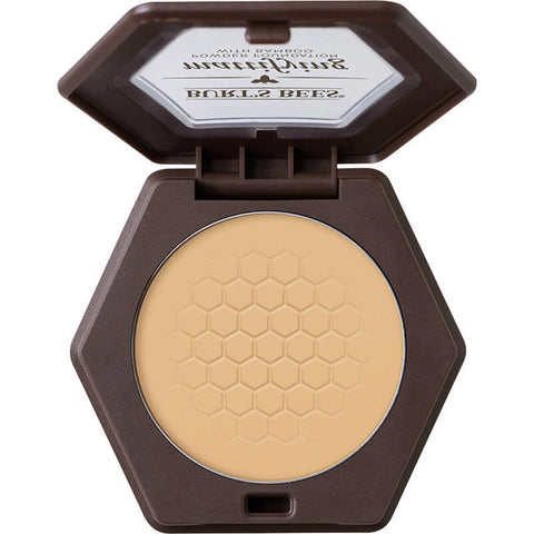 BURT'S BEES - 100% Natural Mattifying Powder Foundation, Vanilla