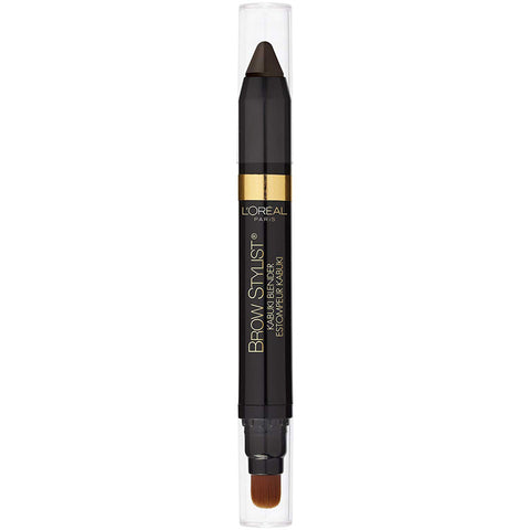 L'OREAL - Brow Stylist Kabuki Blender Crayon, Dark Brunette