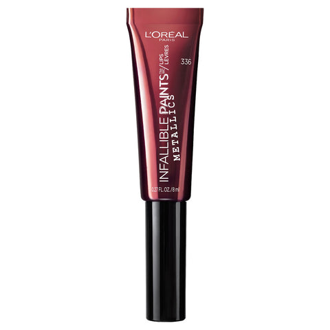 L'OREAL - Infallible Lip Paints Metallic, Liquid Venom