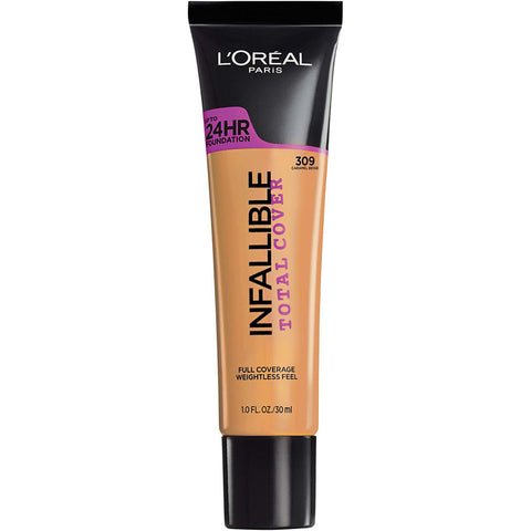 L'OREAL - Infallible Total Cover Foundation, Caramel Beige