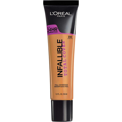 L'OREAL - Infallible Total Cover Foundation, Classic Tan