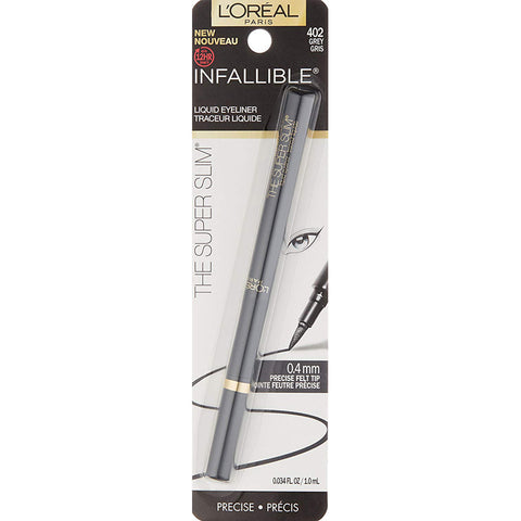 L'OREAL - Infallible, The Super Slim Liquid Eyeliner, Grey