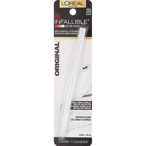 L'OREAL - Infallible, Never Fail Eyeliner, White