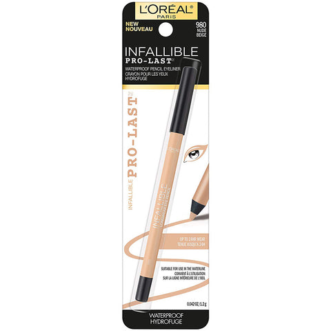 L'OREAL - Infallible, Pro-Last Waterproof Pencil Eyeliner, Nude