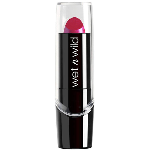 WET N WILD - Silk Finish Lipstick, Fuchsia with Blue Pearl