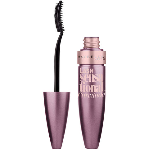 MAYBELLINE - Lash Sensational Curvitude Washable Mascara, Blackest Black