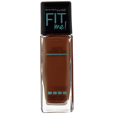 MAYBELLINE - Fit Me Matte + Poreless Liquid Foundation Makeup, Java