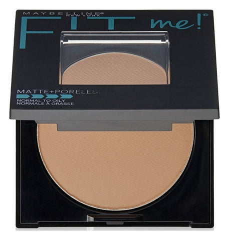 MAYBELLINE - Fit Me Matte + Poreless Powder Makeup, Natural Tan