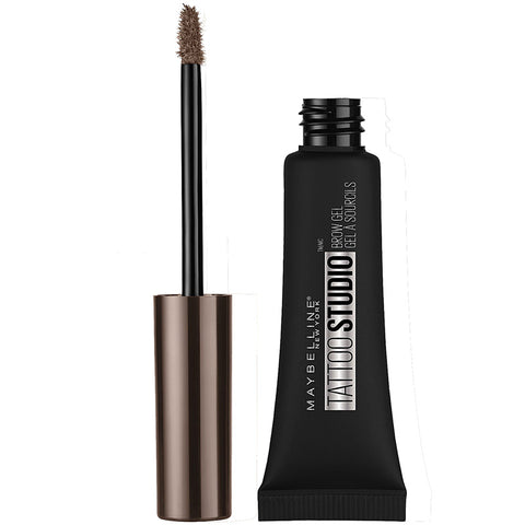 MAYBELLINE - TattooStudio Waterproof Eyebrow Gel, Medium Brown