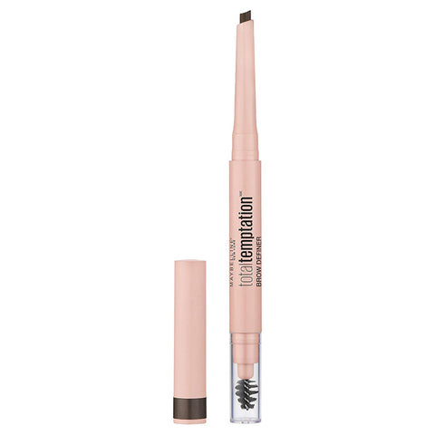 MAYBELLINE - Total Temptation Eyebrow Definer Pencil, Deep Brown