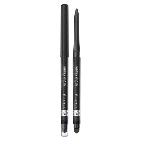 RIMMEL - Exaggerate Auto Waterproof Eye Definer, Blackest Black