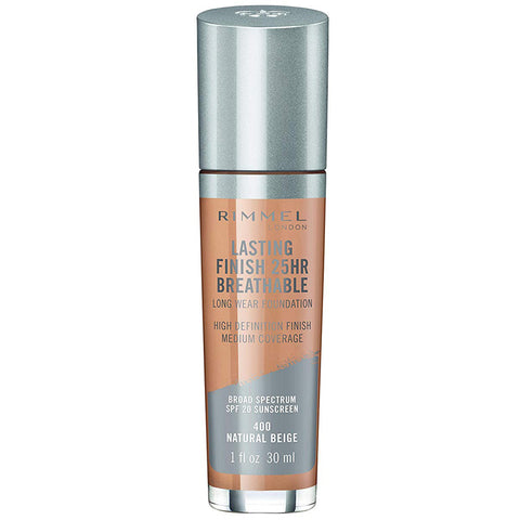 RIMMEL - Lasting Finish Breathable Foundation, Natural Beige