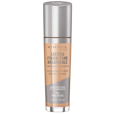 RIMMEL - Lasting Finish Breathable Foundation, True Beige