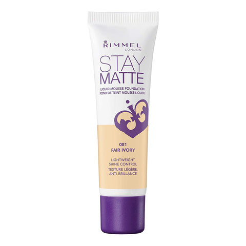 RIMMEL - Stay Matte Liquid Mousse Foundation, Fair Ivory