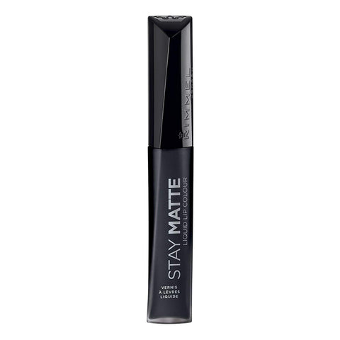 RIMMEL - Stay Matte Liquid Lip Colour, Pitch Black