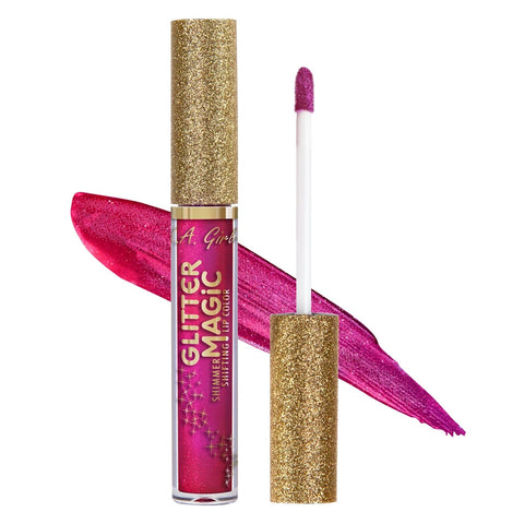 LA GIRL Glitter Magic Shimmer Shifting Lip Color Fizzy Fuchsia