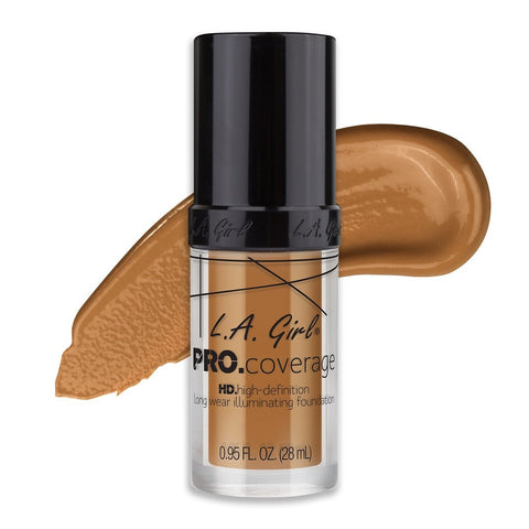 LA GIRL Pro Coverage Illuminating Foundation Bronze