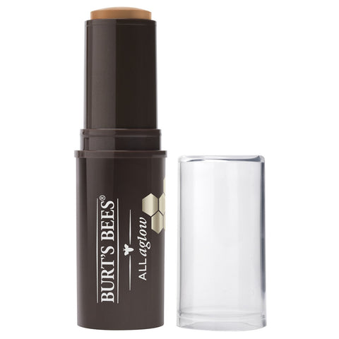 BURT'S BEES All Aglow Bronzer Highlighter Stick Golden Shimmer