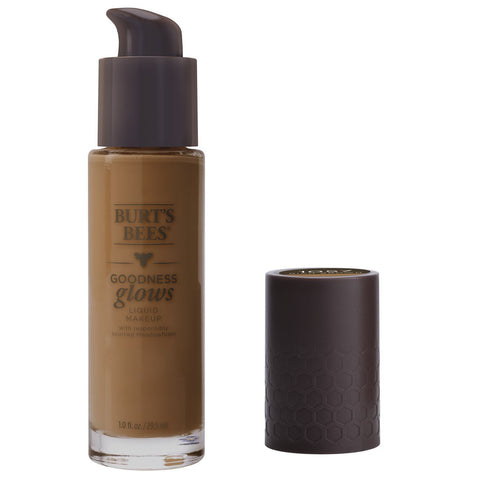 BURT'S BEES Goodness Glows Liquid Foundation Rich Brown