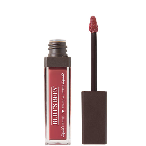 BURT'S BEES 100% Natural Glossy Liquid Lipstick Flushed Petal