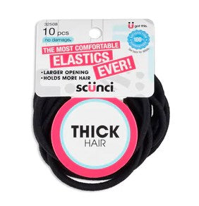 SCUNCI Thick Hair Elastics