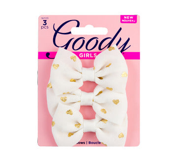 GOODY Girls Barrettes Heart Bow