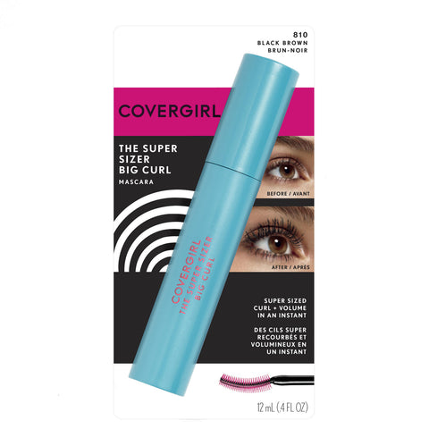 COVERGIRL Super Sizer Big Curl Mascara Black Brown