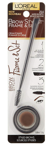 L'OREAL Brow Stylist Frame & Set Warm Brunette