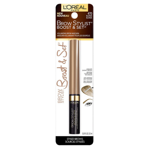 L'OREAL Brow Stylist Boost & Set Brow Mascara Blonde