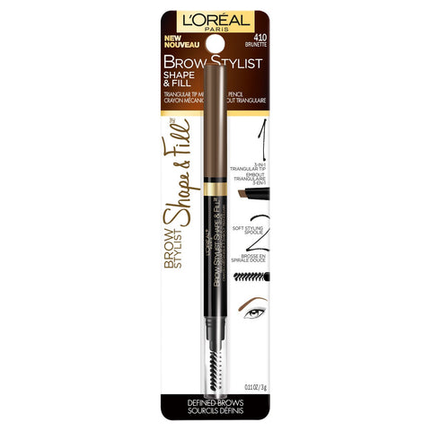 L'OREAL Brow Stylist Shape & Fill Mechanical Pencil Brunette