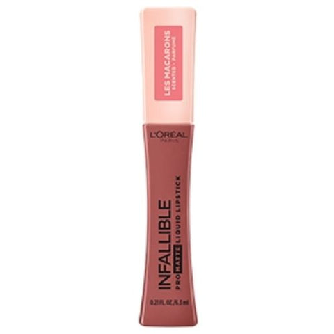 L'OREAL Infallible Pro-Matte Les Macarons Scented Liquid Lipstick Mon Caramel