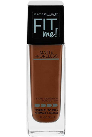 MAYBELLINE Fit Me Matte + Poreless Foundation Deep Bronze