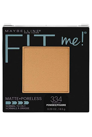 MAYBELLINE Fit Me Matte + Poreless Powder Warm Sun 334