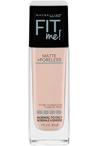 MAYBELLINE Fit Me Matte + Poreless Foundation Fair Ivory