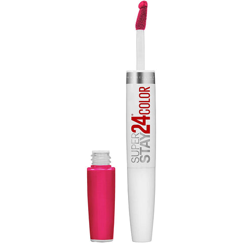 MAYBELLINE Superstay 24 Liquid Lipstick Smile Brightener Crisp Magenta