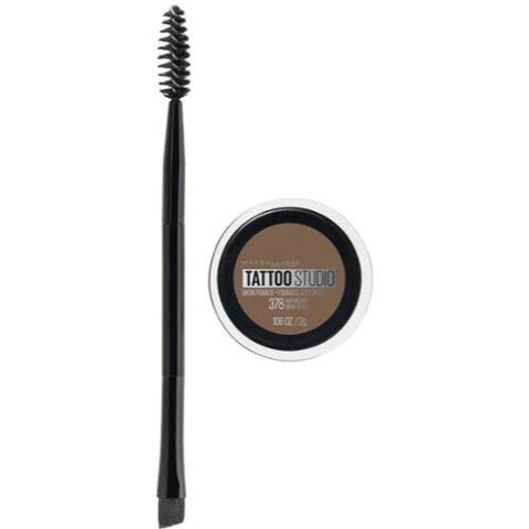 MAYBELLINE TattooStudio Brow Pomade Eyebrow Makeup Ash Brown