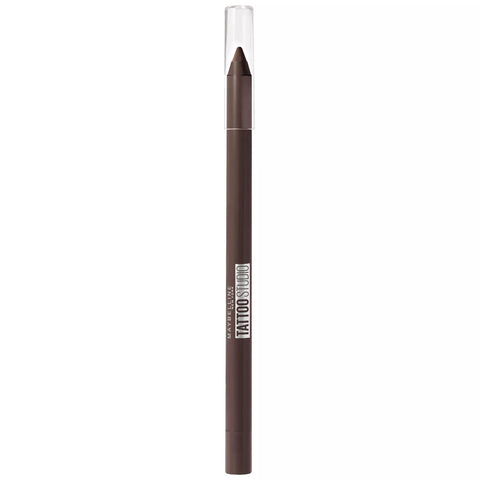 MAYBELLINE TattooStudio Sharpenable Gel Pencil Eyeliner Bold Brown