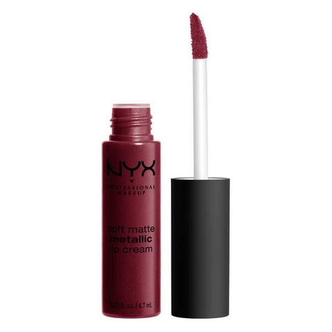 NYX Soft Matte Metallic Lip Cream Copenhag