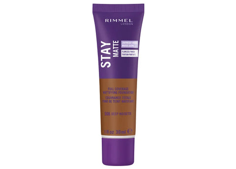 RIMMEL Stay Matte Liquid Mousse Foundation #506 Deep Noisette