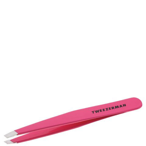 TWEEZERMAN Stainless Steel Slant Tweezer Pretty in Pink