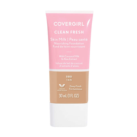 COVERGIRL - Clean Fresh Skin Milk Foundation Tan 580