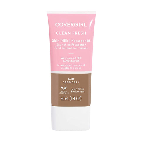 COVERGIRL - Clean Fresh Skin Milk Foundation Deep/Dark 630