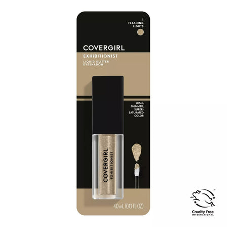 COVERGIRL - Exhibitionist Liquid Glitter Eyeshadow Flashing Lights