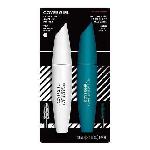 COVERGIRL - Lash Blast Flourish Mascara Very Black 800 and Lash Blast Amplify Primer Neutral White 780 Value Pack